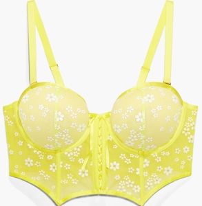 Savage X Fenty Puff Daisy Unlined Bustier